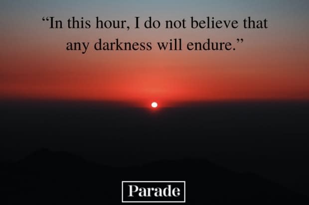 "Lord of the Rings" quote about darkness<p>UnSplash</p>