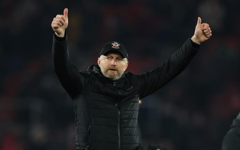 Ralph Hasenhuttl reacts at full time - Matthew Ashton - AMA/Getty Images