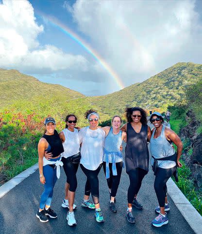 <p>Courtesy of Jill Vedder</p> My friends and I—seen here on a hike in Oahu, Hawaii—lean on one another for strength, solace, and joy.