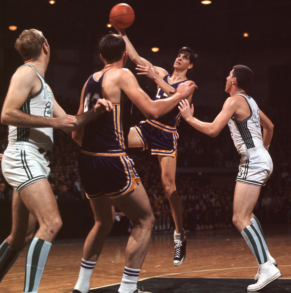 LSU's Pete Maravich racked up 3,667 points in just three years at LSU. (Rich Clarkson/Getty Images)