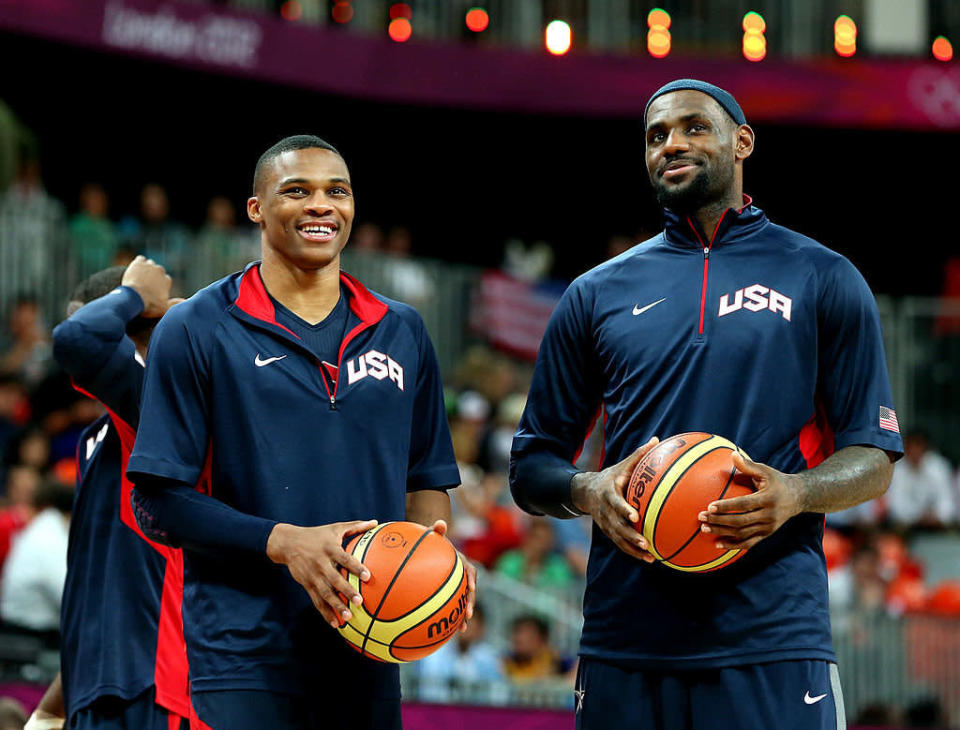 LeBron James pledged support for his former USA Basketball teammate. (Getty Images)