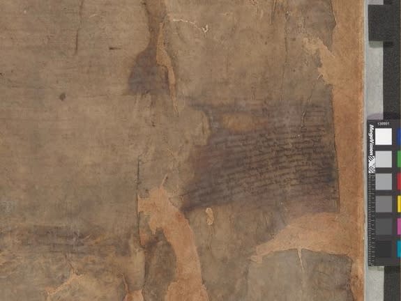 The fourth of four original copies of the Magna Carta from 1215 was damaged in the Cotton Library Fire on Oct. 23, 1731.