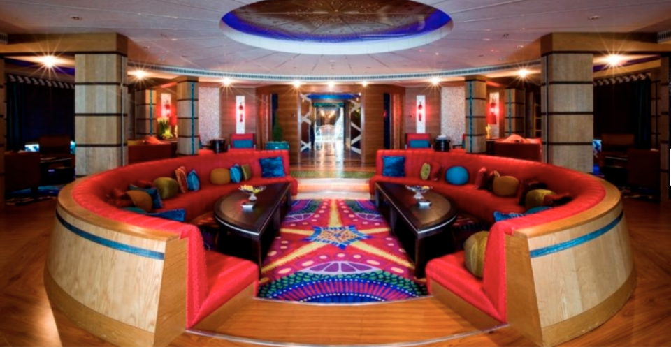 Dubai Yacht Interior