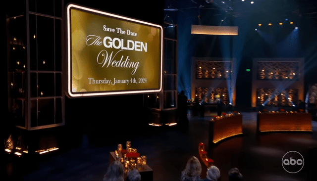 <p>ABC</p> Save the date for 'The Golden Wedding'