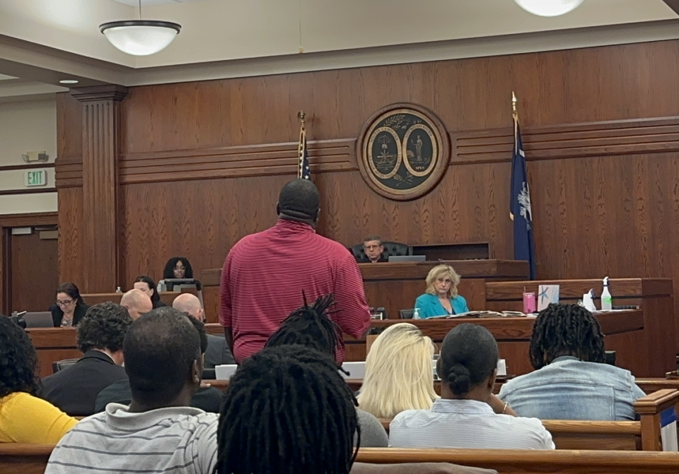 Dwon Fields, father of the late 18-year-old Dwon “DJ” Fields, pleaded for justice Monday morning in a courtroom crowded with friends and family. “I hate to say this, but I have no remorse for any of them,” he said of the shooting’s four suspects.