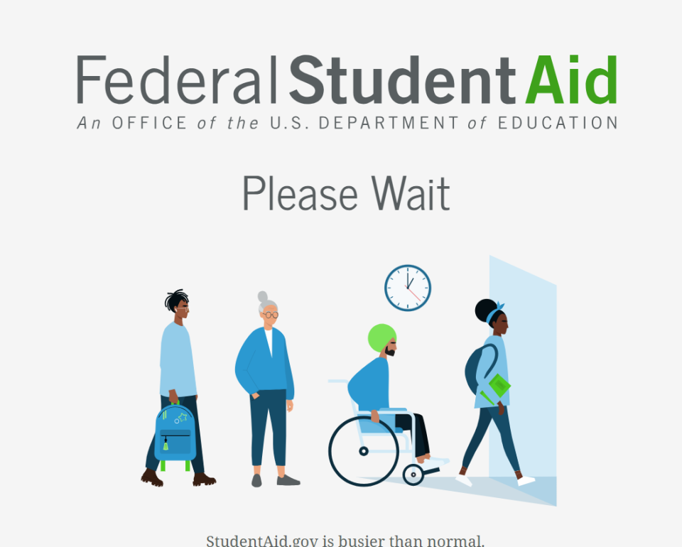 The new FAFSA form will be intermittently available as the Department of Education makes updates during the form's soft launch in January 2024