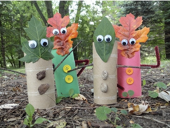 Finger Leaf Puppets