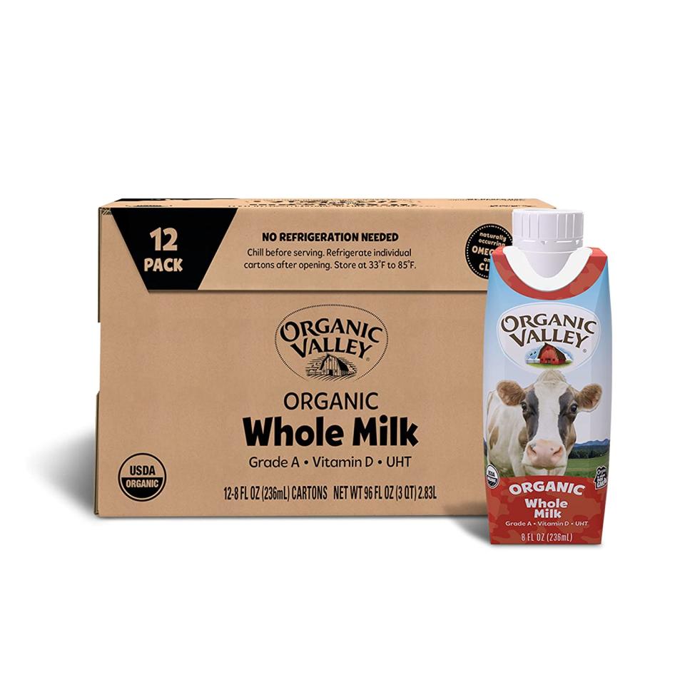 best shelf stable milk organic valley whole shelf