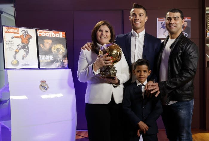 Cristiano Ronaldo y su hermano Hugo
