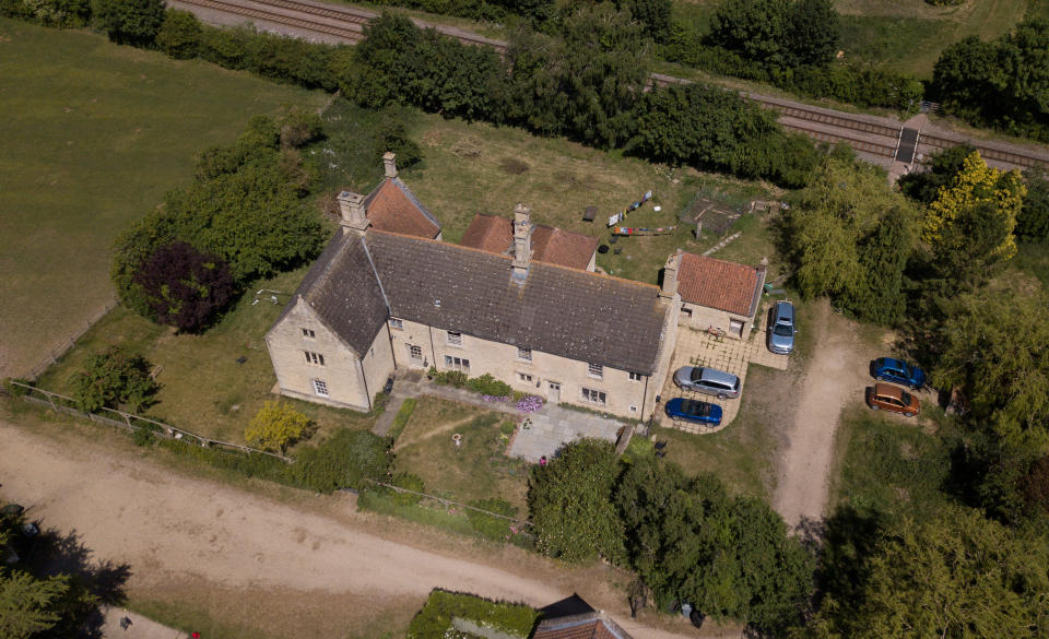 Barbara and Simon Campbell bought the 16th century property for £270,000. (SWNS)