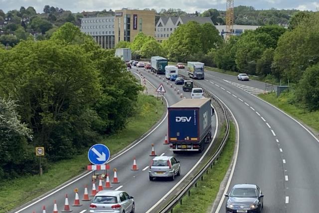 Queues are expected on the A34 this weekend <i>(Image: Ed Halford)</i>