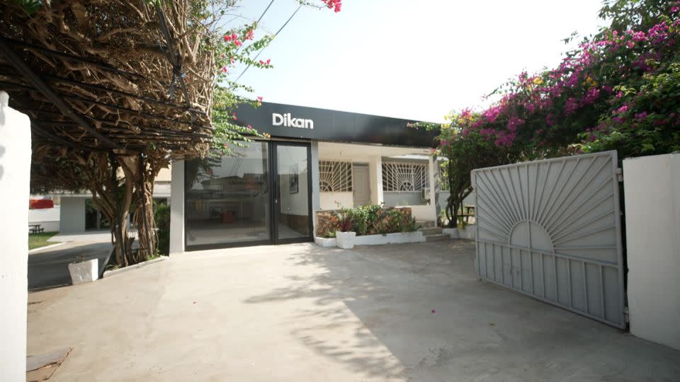 Ninson opened the Dikan Center in Accra in December 2022. - CNN
