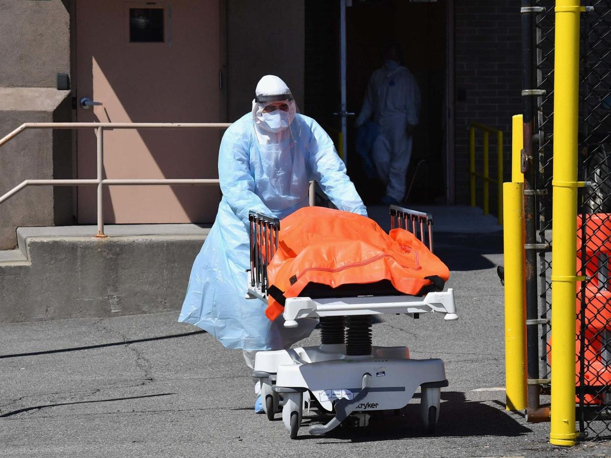 New York has seen the most deaths of any US city: AFP via Getty Images