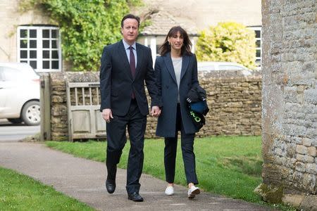 Cameron's approval ratings turn positive ahead of election - poll