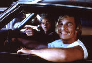 <a href="http://movies.yahoo.com/movie/dazed-and-confused/" data-ylk="slk:DAZED AND CONFUSED;elm:context_link;itc:0;sec:content-canvas" class="link ">DAZED AND CONFUSED</a> (1993) <br>Directed by: Richard Linklater <br>Starring: Jason London and Matthew McConaughey
