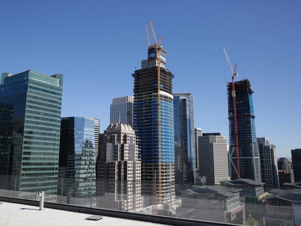 salesforce tower san francisco construction