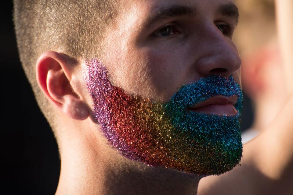 Photographer Ryan McGinley captures scenes of New York City's Pride weekend for Vogue.