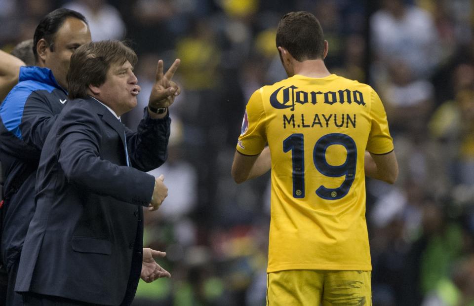 Miguel Herrera ha logrado dos títulos, 2013 y 2018, en 21 años como entrenador. (YURI CORTEZ/AFP via Getty Images)