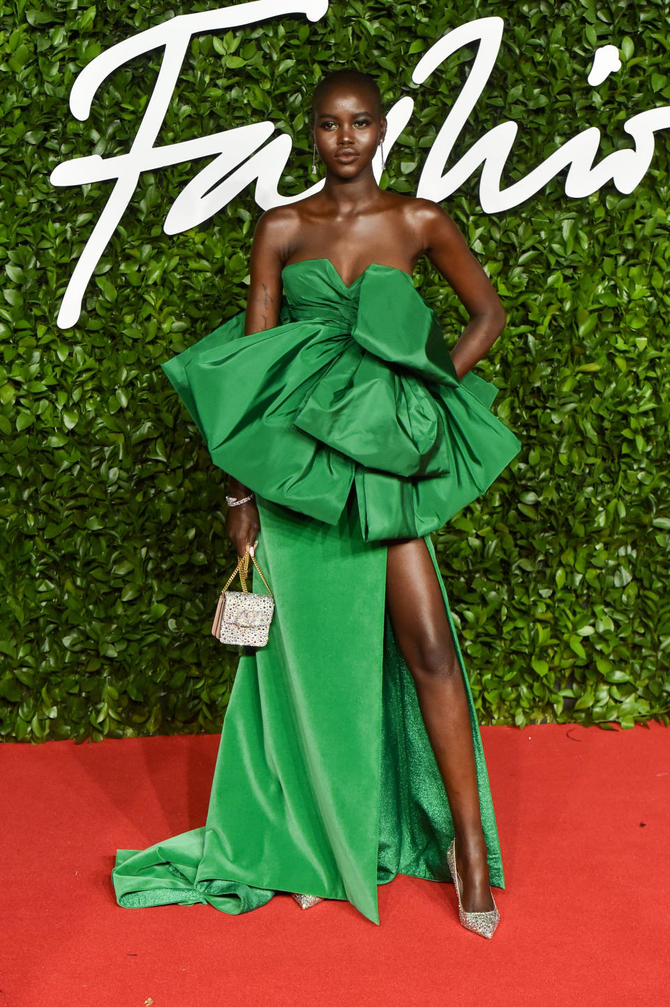 Adut Akech&nbsp;at the Fashion Awards in London on Dec. 2.
