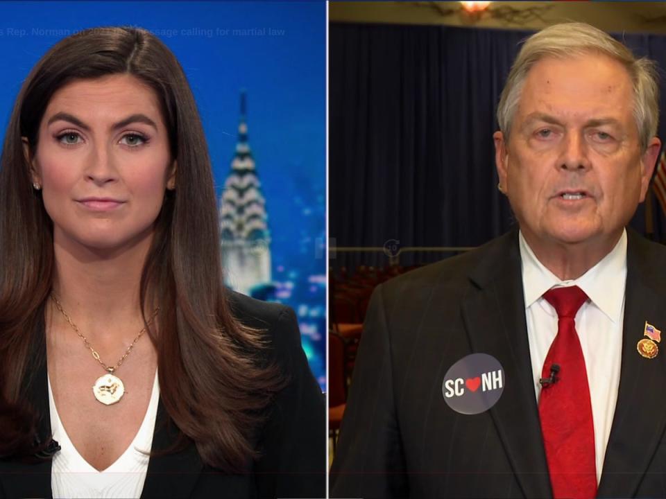 Kaitlan Collins interviews Ralph Norman on CNN (CNN)