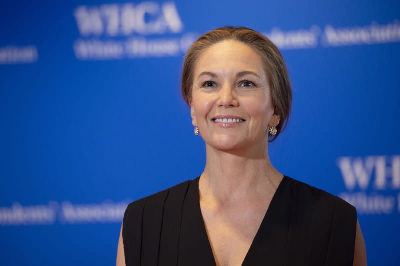 Diane Lane arrives at the White House Correspondents' Association Dinner at the Washington Hilton on April 30, 2022. The actor turns 59 on January 21. File Photo by Bonnie Cash/UPI