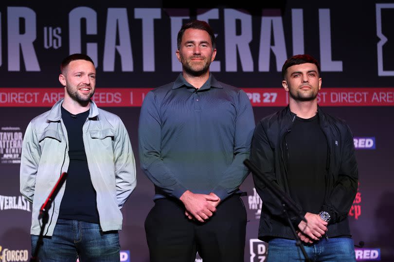 Josh Taylor (left) and Jack Catterall (right) -Credit:Getty Images