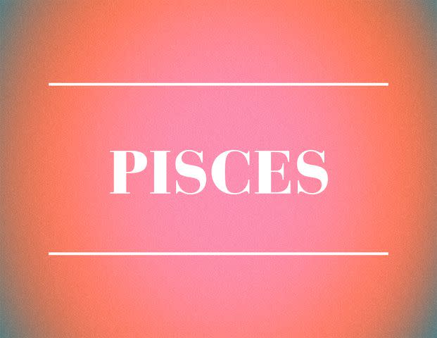 Pisces zodiac sign.