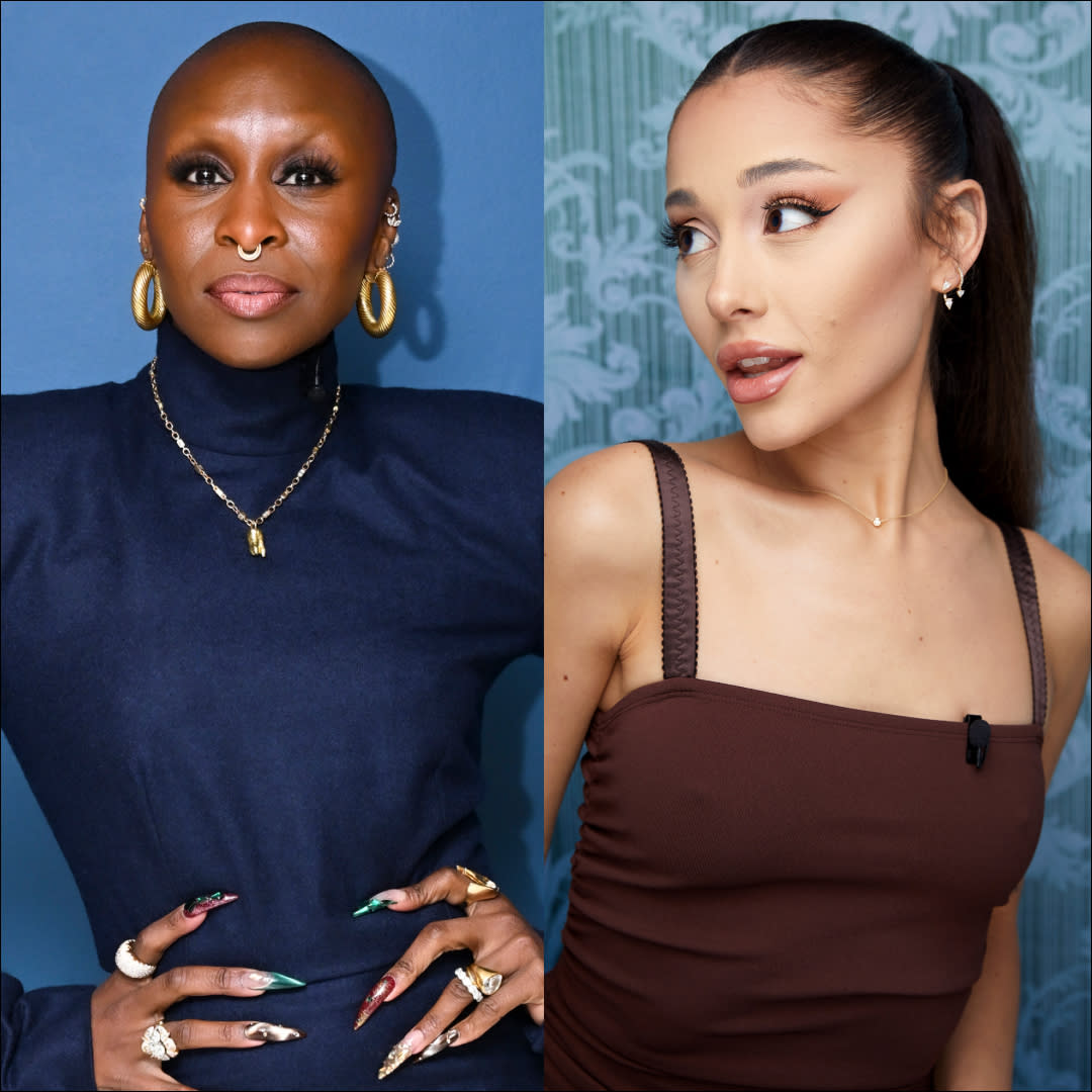  Cynthia Erivo and Ariana Grande. 