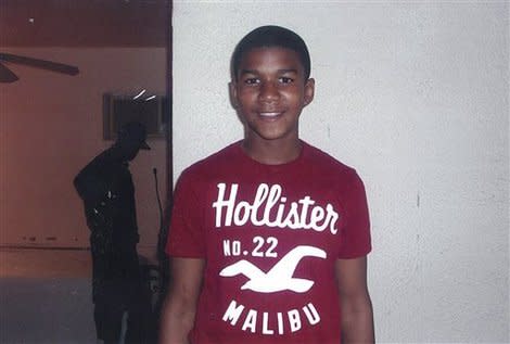 Treyvon Martin, shown here in an undated family photo, was shot and killed in Florida on Feb. 26. 