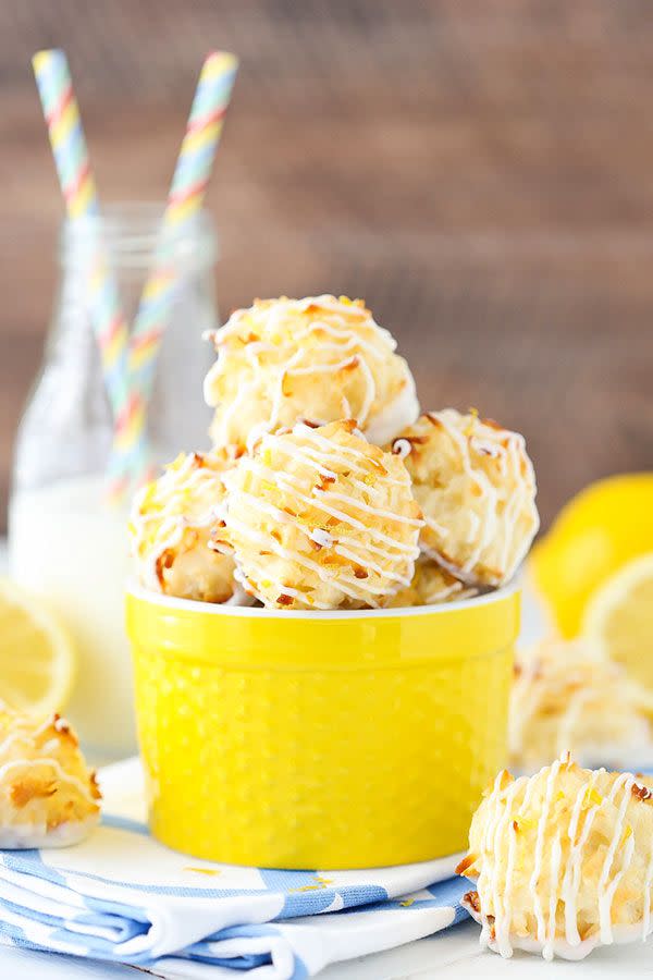 Lemon Coconut Macaroons