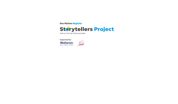 The Des Moines Storytellers Project is supported by Mediacom and Noah's Ark.
