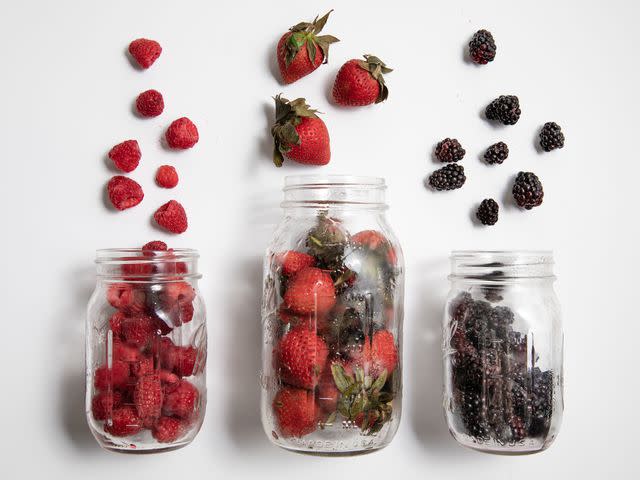 &lt;p&gt;Sara Haas&lt;/p&gt; The berries after one week of storage in mason jars.