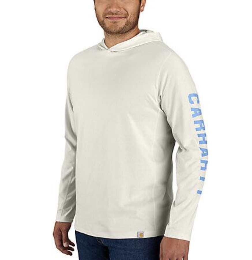 <p><a href="https://go.redirectingat.com?id=74968X1596630&url=https%3A%2F%2Fwww.carhartt.com%2Fproduct%2F105481%2Fcarhartt-force-relaxed-fit-midweight-long-sleeve-logo-graphic-hooded-t-shirt%3FcategoryCode%3Ddefault%26colorCode%3DGSB_SW&sref=https%3A%2F%2F" rel="nofollow noopener" target="_blank" data-ylk="slk:Shop Now;elm:context_link;itc:0;sec:content-canvas" class="link ">Shop Now</a></p><p>Force Graphic Hoodie</p><p>Carhartt</p><p>$20.99</p>