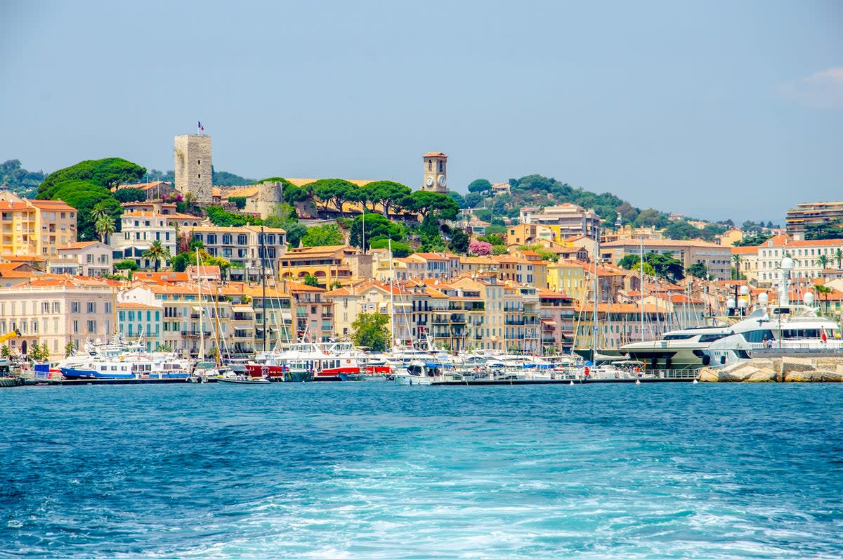 Anchor for a day of celebrity sightings in Cannes (Getty Images)