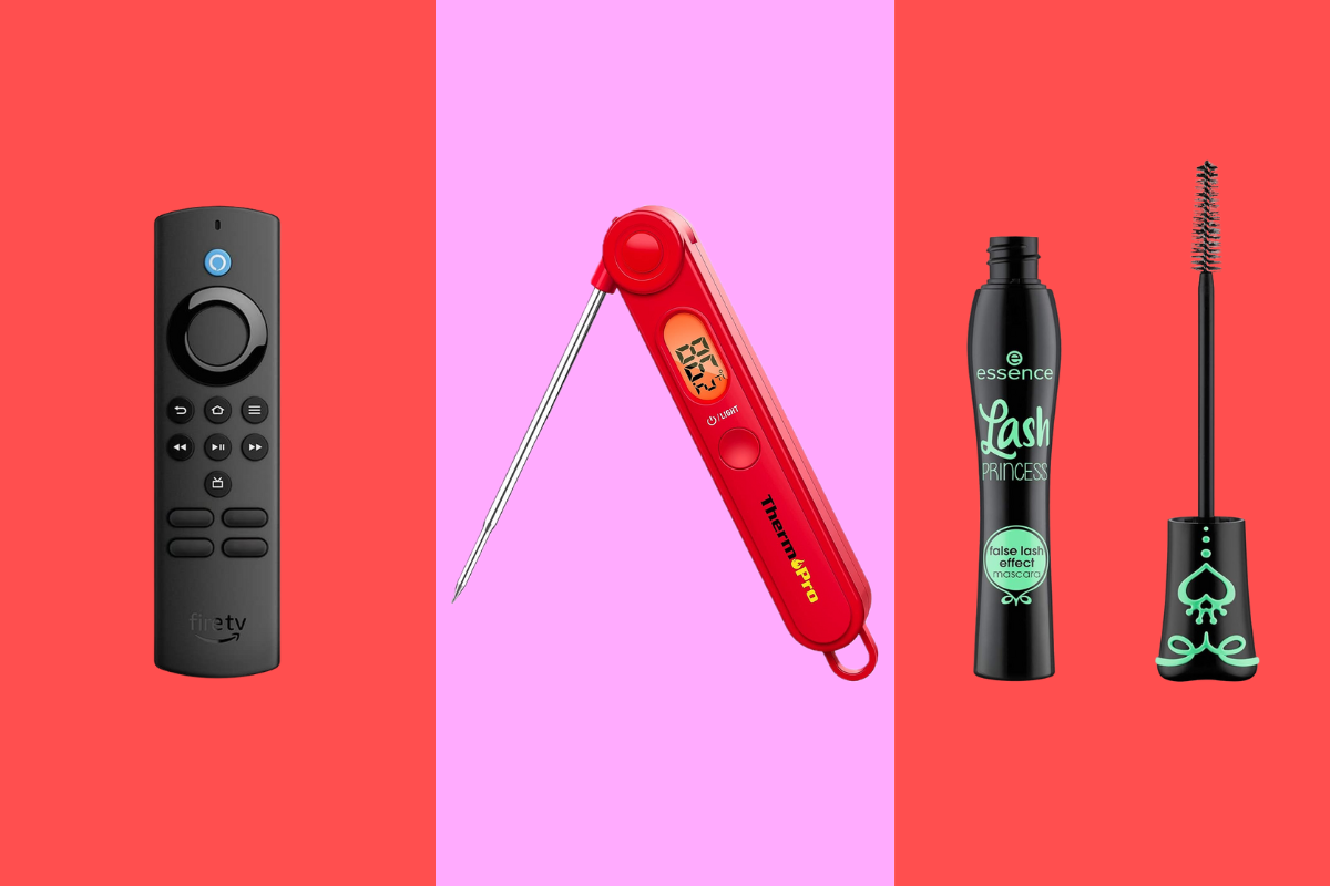 valentine's day gift ideas: fire tv stick, digital kitchen thermometer, mascara
