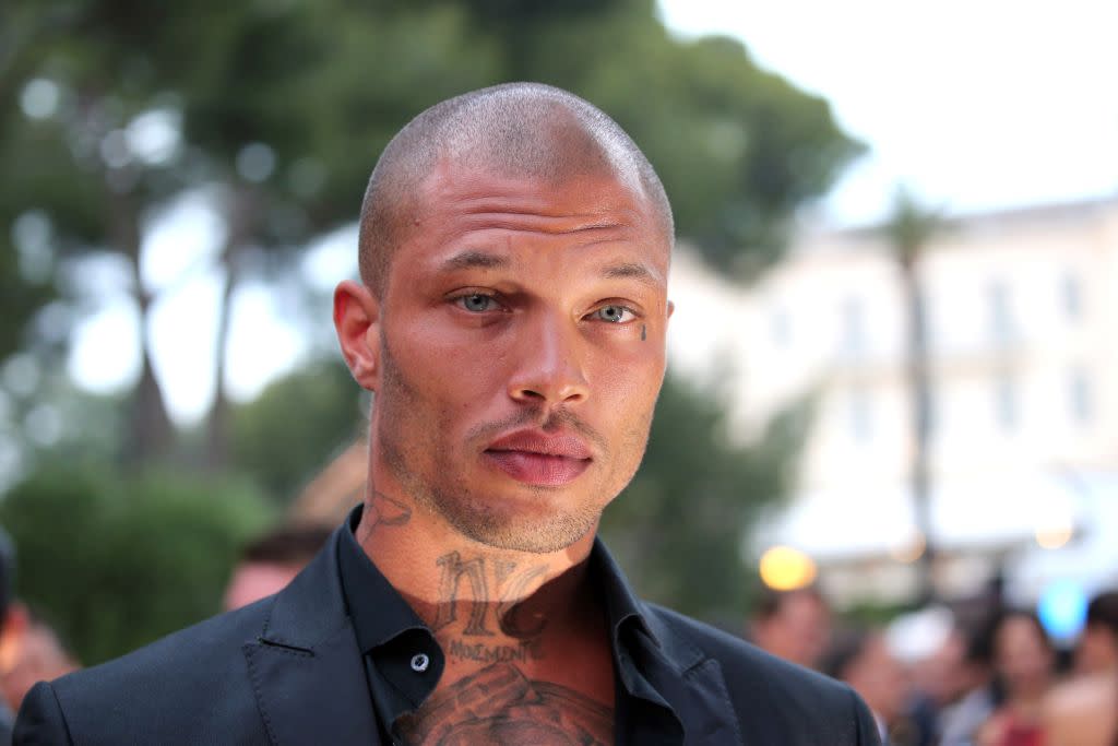 Former “hot felon” Jeremy Meeks walked the runway at Cannes, hung out with Paris Hilton