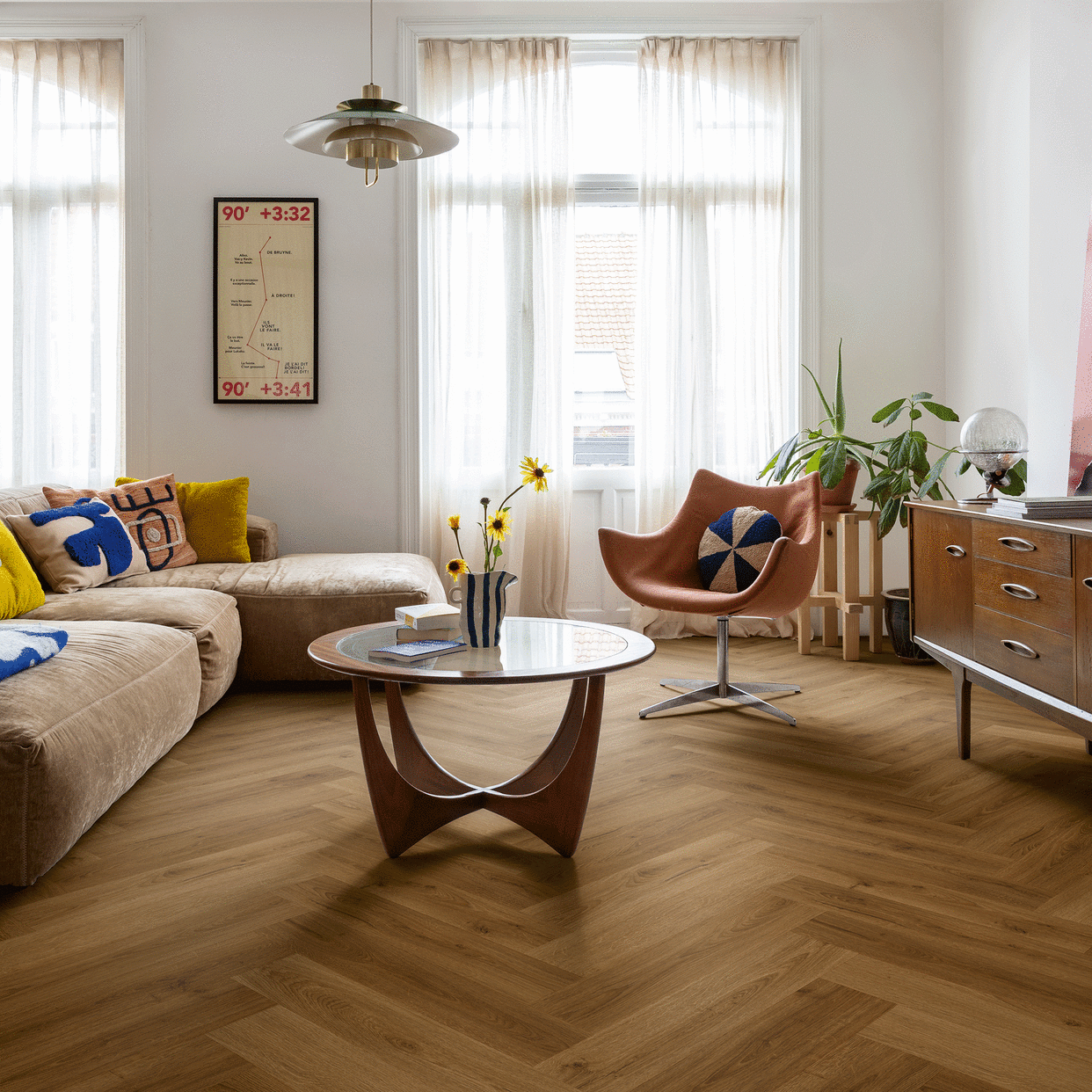  Wood laminate flooring 