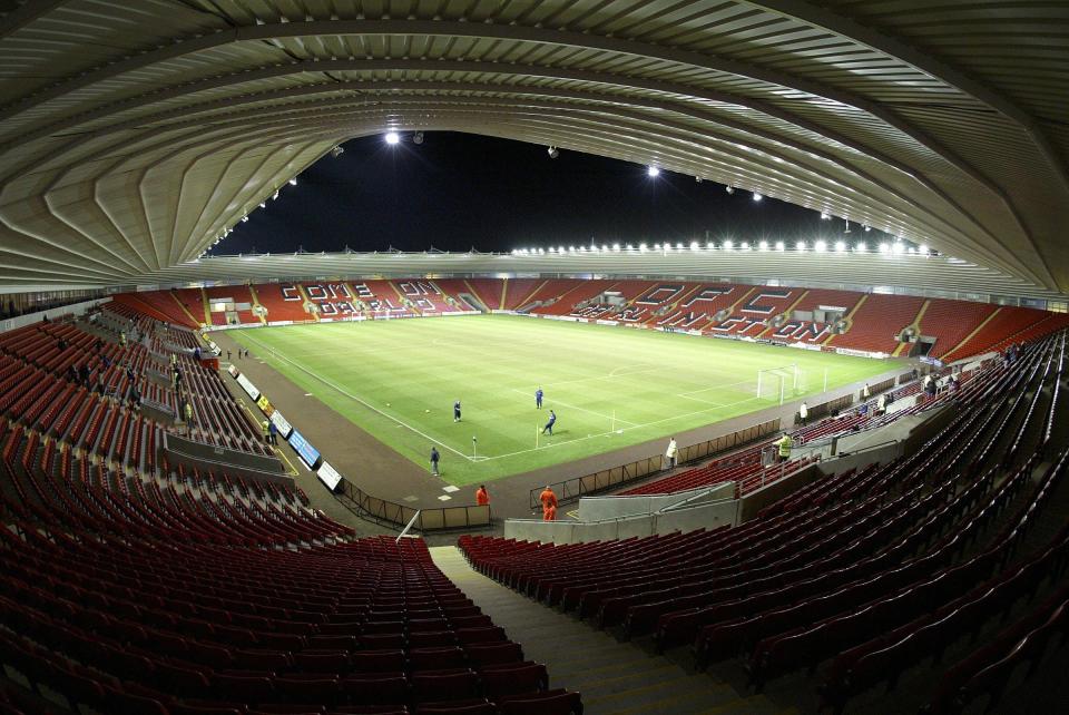 The Reynolds Arena, which boasted self-flushing marble lavatories, gold-plated taps and lifts, but failed to fill seats -  Pete Norton / Getty Images Europe