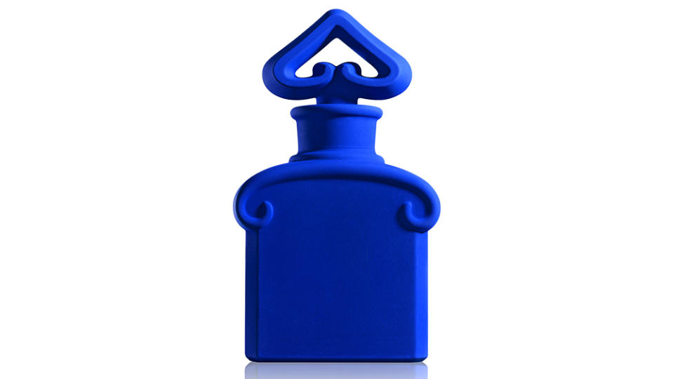 The limited-edition L'Heure Bleue bottle.