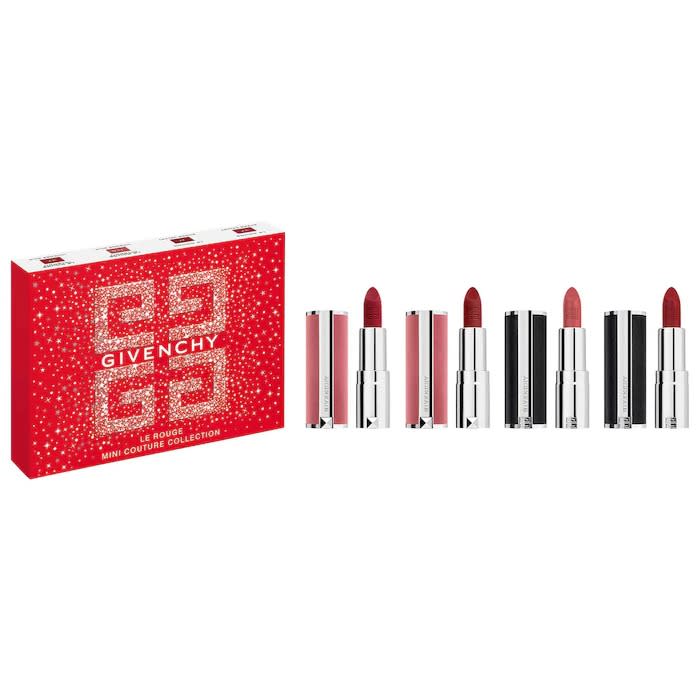 10. Givenchy Mini Le Rouge Couture Lipstick Set