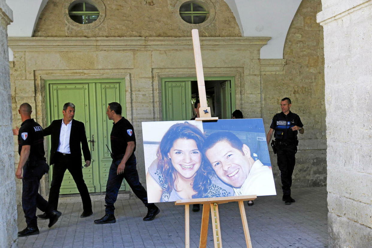 Après quinze jours de débats devant la cour d’assises spéciale, le procès de l’attentat contre le couple de policiers touche à sa fin.  - Credit:Guillaume Bonnefont / MAXPPP / IP3 PRESS/MAXPPP