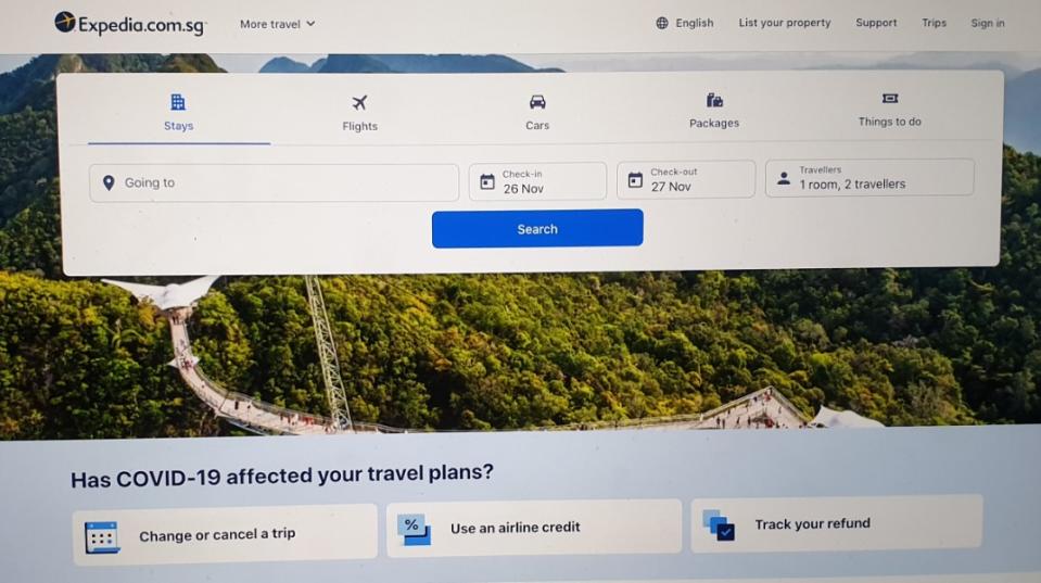 (Source: Expedia Singapore website)