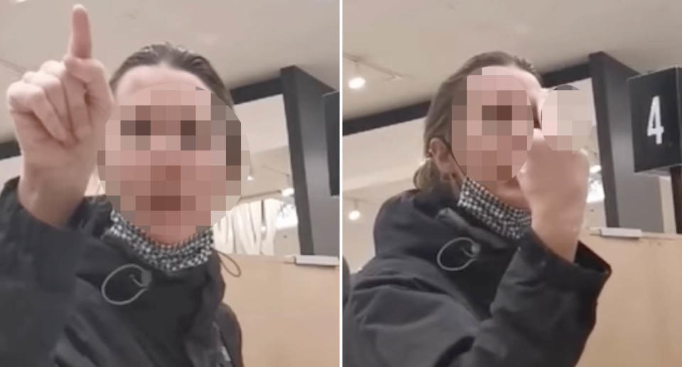 A woman goes on a racist rant in a Montreal supermarket.
