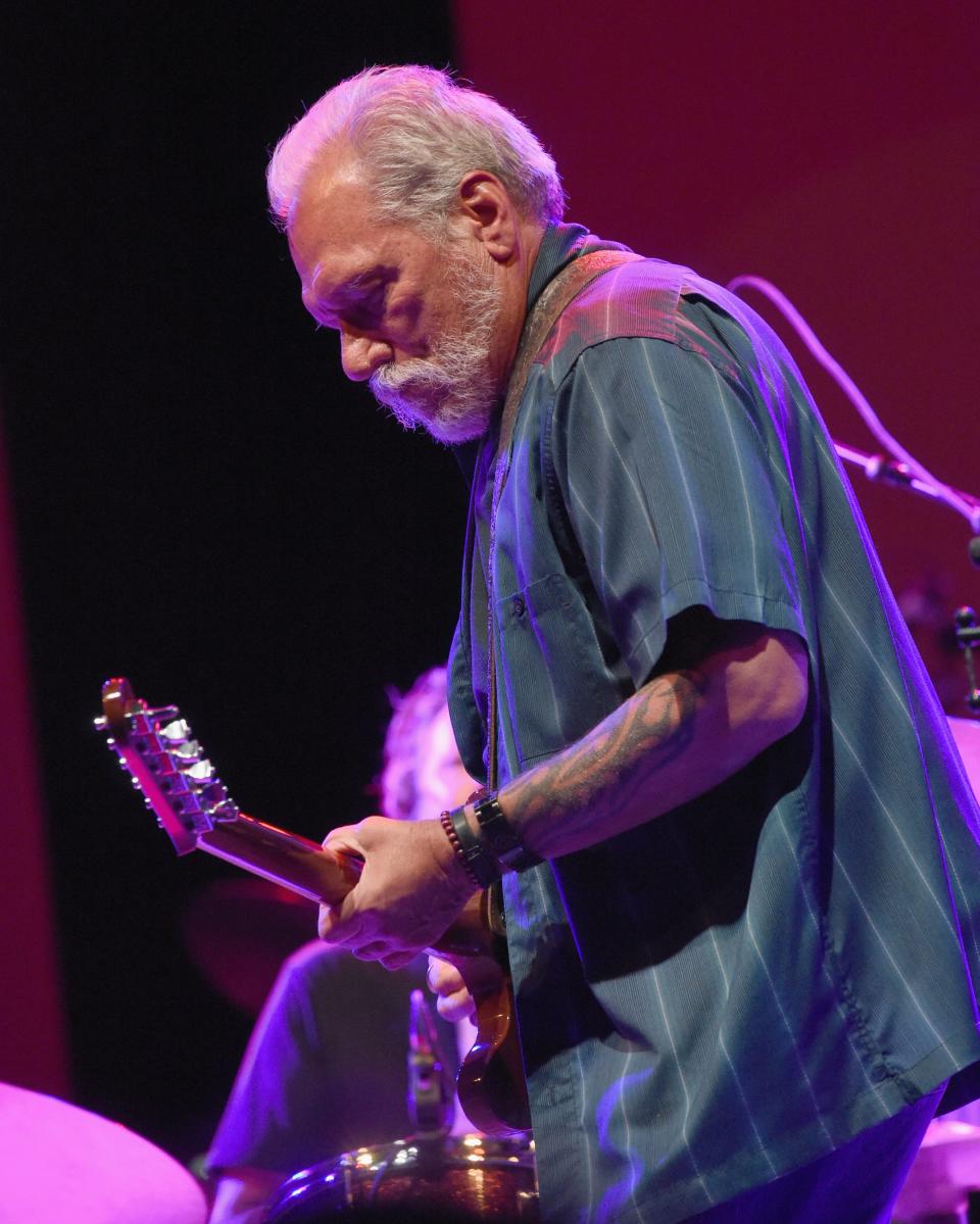 Jorma Kaukonen of Hot Tuna performs in 2017 in Atlanta, part of the Wheels Of Soul Tour.