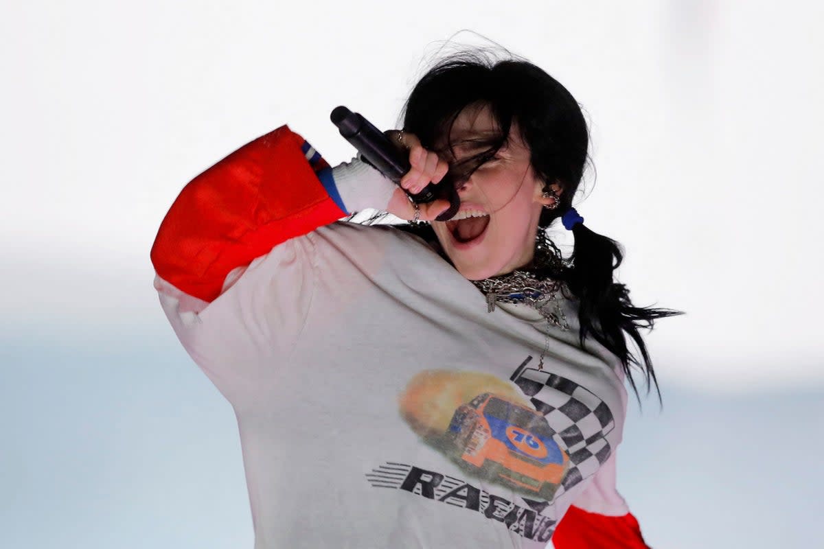 Stock picture of Billie Eilish   (AFP via Getty Images)