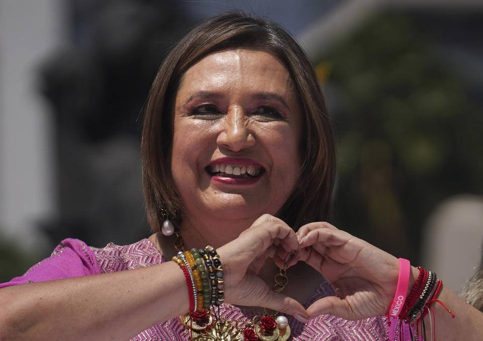 Xóchitl Gálvez (AP Photo/Marco Ugarte)