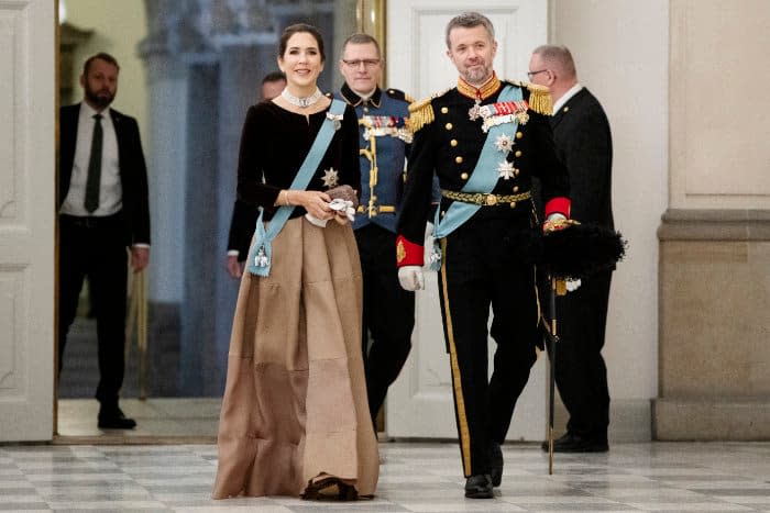 Los príncipes herederos Federico y Mary de Dinamarca