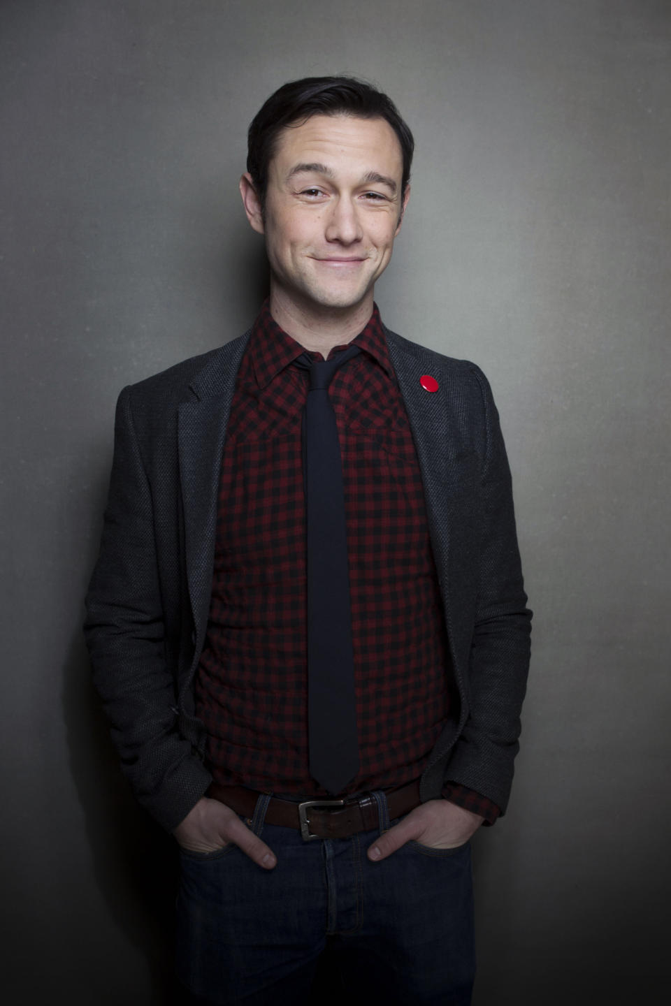 Joseph Gordon-Levitt from the film "Don Jon's Addiction," poses for a portrait during the 2013 Sundance Film Festival at the Fender Music Lodge, on Saturday, Jan. 19, 2013 in Park City, Utah. (Photo by Victoria Will/Invision/AP Images)