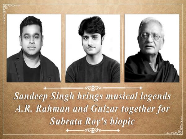 AR Rahman, Sandeep Singh, Gulzar 