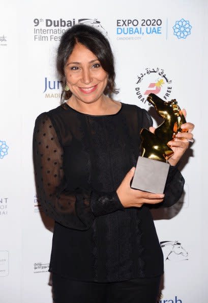 Saudi director Haifaa al Mansour won the DIFF best film award in the Arabian Horse category for her film ‘Wajda’.